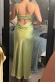 I was a little worried about the color and the material, but it looks beautiful in person. - Jill S.