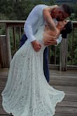 The dress was perfect! I've had multiple compliments. My husband absolutely loved it! I honestly couldn't have picked a better one for our day. - Sabrina H.