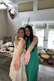 I wore this dress for my wedding shower after trying on upwards of 15 different dresses and having no luck. It was perfect for the occasion. Just the right amount of modesty for a family function. Elegant and a beautiful off-white color if stark white isn't your thing. I loved it so much I didn't want to take it off! - Libby S.