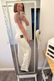 I am eager to rock this for my upcoming wedding reception. It is so comfortable, is an easy wear, and the perfect vibe for what I was going for. The fabric is smoothing and soft. I'd give it a 13/10 if I could :) - Sarah S.