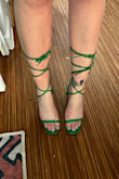 I had to come back and update the review because I actually wore them for just under an hour recently and the toe straps gave me blisters. If you're going to wear them, wrapping your toes makes it much more comfortable! - Emily R.