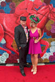 This dress is flattering! Fits tight in all the right places with a flirtatious skirt. It's a lot more fuchsia than pictured (not as pink/fuchsia). I had issues finding a fascinator to go with it since they all clashed so I paired a solid emerald green fascinator and added fuchsia flowers. I also paired it with colorful, slightly tacky jewelry and nude gem heels. I got so many compliments! - Rachel W.