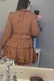 Definitely a super cute dress! I loved this dress and thought that it was very flattering and good quality. However, I bought it as a potential graduation dress and it is a little on the shorter side so I didn't feel like it was appropriate. - Corie M.