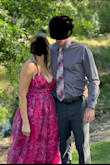 This dress is a must-have for a nice occasion. I felt like a garden princess. I wore this as my Maid of Honor dress at my best friend's wedding. The compliments never stopped all night long. I read the reviews and ordered a size medium. What everyone says is true! It's a tad long and a tad tight in the ribcage area, so usually I am a size small but the medium was perfect. - Jenny M.