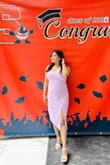 The colour is as expected and material so good. I ordered it for my graduation and it fit so perfectly! Really happy with my purchase. - Sulagna S.