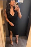 Perfect little cocktail dress to wear for any function. I wore it to a work conference cocktail/dinner event, and it was comfortable and elegant. I will say that I wish I would have gone up a size just for length because it did come up some but still overall a spectacular dress! - Joanna