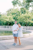 Perfect for my maternity pictures! I sized up to a S and it fit perfectly and was so cute on the bump. Lots of compliments. - Stephanie L.
