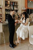 I absolutely loved this dress. It was really flattering in all the right places. It was a little big on the chest area because I have a smaller chest. Overall, I loved it and it looked great in photos! - Daniela C.