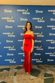 Exquisite Stunner Red Satin Off-The-Shoulder Bustier Maxi Dress