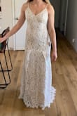 I wore this as my wedding dress and absolutely loved it. It fit perfectly, no alterations needed, and is stunning. - Jessica S.