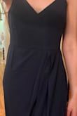 This dress is flawless! I love the breathable fabric and the deep navy color. It's the perfect staple piece for any closet and can be worn to any formal event. 10/10 would recommend! - Regina R.