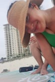 Used it for my beach trip and it was so cute. Nice coverage for shade too. I like how it is easy folded. - Veronica O.
