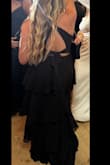 This dress was absolutely stunning! Purchased in black to wear to a wedding, it was comfortable and quality was good! We did have to sew the straps in the back as they were too long but worth the two seconds to do so. Buy the dress, it's worth it! - Tabitha L.