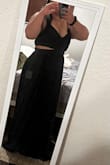 This dress is absolutely gorgeous, everyone complimented me. It feels comfortable and I feel sexy and elegant. The dress is Super long though, I had to get about 5 inches taken out from the bottom even with 3-inch heels. I'm only 5'4", so this is common for me to do. - Linda O.
