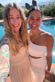 I attended a women's retreat in Sedona, and one of the requirements was to bring a white dress for the closing ceremony. This dress was amazing! The fit was absolutely perfect - tight but has a lot of stretch. I am not super busty, but I have some stuff going on; The top held me in just fine. The bottom is thick/double lined so no one could see through it even with my darker undies. I got SO many compliments and felt beautiful! I'm gonna buy this in other colors. It's absolutely stunning!! - Amanda B.
