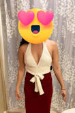 This was SUCH a cute one piece & could even double as a bodysuit to wear under shorts/skirts! Definitely cheeky in the back but so cute - Kat C.