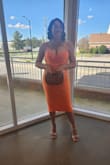 I love everything about this dress! The color was amazing for the summer wedding I attended and the ruching was so kind to my little tummy area. I felt sexy but classy! Compliments were never-ending. GET THIS DRESS! - Jocelyn D.