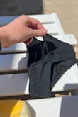 I only wore them for not even two hours and they fell apart. Meant for looking cute, not actually swimming in. - Monica S.