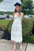 This dress was perfect for my graduation. I loved it and so did everyone else - Maddie C.