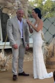 The dress was absolutely perfect! Elegant, sexy, and comfortable. It was a great choice for my wedding in Florida weather! - Mercedes O.