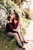 I am a solid small in Lulus dresses and this dress was used for my engagement photos. Fit perfect. I did have to shift it down a bit here and there but that was expected with it being a body-con dress. - Danielle S.