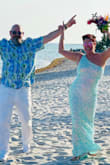 I had planned to wear one of the three white dresses I'd already bought on Lulu's for my beach wedding but hadn't really decided which one. Then I saw this dress in my feed and HAD to try it on. The minute I did, I knew it was THE perfect dress. It made me feel so special and beautiful that I decided to surprise everyone. This dress glittered in the sunshine and wowed everyone, my husband most of all. I have broad shoulders and a broad chest, so the one-shoulder look was flattering. i paired it with sparkly gold starfish earrings and flip-flops, and it was utterly perfect. I feel like this dress would look good on any body, honestly, and for the price, you cannot beat it! - Vicki S.