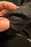 I ordered a size M. The dress was way too small it felt like a size XS. The zipper felt like it was about to break off, and near the zipper area the lace was already torn before I even attempted to try the dress on. Once I finally tried on the dress, the zipper didn't even close because of how small the dress is. - Josseline D.