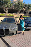 The color is vibrant/rich in person. The dress fits really well and I'm glad I got it. - Beverly B.