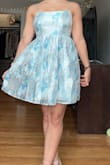 Absolutely love this dress! It runs a little large so I sized down and it fits perfectly. material is good quality but still lightweight enough to wear in the summer comfortably. - Darian R.
