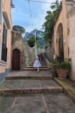 I wore this dress to our honeymoon in Italy. The material is nice quality, but still not too thick for a hot for a summer day. The color and cut is very flattering. Highly recommend! - Samantha W.
