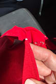Didn't wear the dress when I originally bought it. Had an event to go to so figured it was time to cut the tags. Wore it for a couple of hours, hand-washed and laid it flat, only to have the boning push through the dress in multiple spots. Extremely disappointing!!! Waste of money for a one-time wear. - Mychele D.