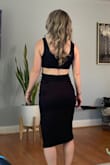 This dress is adorable! And it's so comfy! At first, I was disappointed the pretty sage color was out of stock, but I can't even be mad about the black. If you're on the fence, do it! I waited til there was a sale and got it for $41. Can't beat it - Brieanna T.