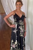 This dress is very elegant and comfortable.  The fit is great, the quality is excellent and you can adjust the straps accordingly.  I love how it flows as you walk.  Great price and style! - Lilian S.