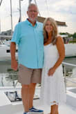 I love this dress! The lace is true quality and did not wrinkle at all, even when our wedding day started with rain. It had enough weight to not worry about a breeze blowing it too high, but was light enough to be comfortable all day in a sailboat. The fit is very figure flattering. - Audrey O.