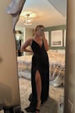 Wore this to my friend's wedding as a guest. Definitely fit perfectly, however it was a little long even with my heels. Absolutely stunning and got so many compliments. - Alexandra O.