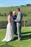 This dress was perfect for my wedding! It is a little long since I'm on the shorter side. If I had more time, I would've gotten it hemmed. It is so beautiful and breathable! I got so many compliments, and it made me feel so good! You will need to get it pressed after delivery as well. Highly recommend! Perfect! - Megan B.