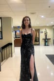 I bought this with no reviews about this dress so I was nervous, but it turned out to be perfect!!! I sewed on straps because it would've fallen a few hours in, but it held up nicely!! My boobs are small enough to not need a bra for this! - Sarah Y.