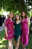 I loved it for graduation. I would also wear it as a wedding guest. I got so many compliments! I sized down to Xs but I wish there was an Xxs to compare. It fit good but just the slightest bit loose. I wore a sticky bra that connects in the middle which helped with the fit for my small boobs (32B). It is a very flattering fit and I love everything about the quality. Very heavy material without an underline layer. A bit hot for midsummer but perfect if there is shade! I would recommend to everyone. - Daniela B.