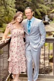 Loved this dress so much. It was comfortable and straps stayed in place once tied. I thought it would have a little bit more room but it still worked, just not as comfy to sit in. - Jenna K.