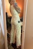 If I hadn't already bought my dress, I'd just wear this for my wedding. It is the perfect bodysuit for bride duties (rehearsal dinner, after party, bridal shower, etc). My only complaint is that the stitching around the crotch isn't as stretchy as the fabric itself, so fully squatting down feels a little sketchy. - Sydney W.