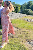 I purchased this dress to wear to a casual barn wedding and it was absolutely perfect. I received many compliments on the style and fit of the dress. It was light weight and did not wrinkle easy (this is huge for me). I will even be able to wear this dress to dinner or on vacation. Perfect summer dress!!! - Erica B.