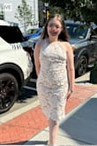 Loved the dress! Looks absolutely stunning! Was cool and comfortable yet stylish. Everyone complimented me! Thank you Lulus for making my graduation a complete success. - Virginia M.