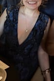 Loved the dress, it was flattering and comfortable. Does not wrinkle so also a great option for traveling. I did end up sewing the chest an additional inch or two and probably could have done more. Would have been too revealing for someone with a large chest. Still loved and will wear again! - Emily B.