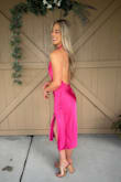 I ordered this for an outdoor summer wedding and got so many compliments! The color is vibrant and beautiful! Material is flattering and comfortable. It was still long enough for me as a tall girl! The only thing is it is big around the side boob area if you don't fill it out, so I had to hem it in the back to fit just right. - Heather S.