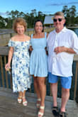 Beautiful dress. Light flowy and perfect for beach wedding (not first).
It fit great and true to size (xs). I did have it hemmed as midi doesn't look good on anyone except young long legged girls ;).
The bust area is not overly roomy, but was perfect for me. - Cindy L.