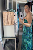 I love this dress.  I loved the way this dress fit my body& Except that I'm very busty.  So it was a little small in the bust area, ordered a large, but  I Ended up exchanging it for xl and having it fitted to me. - Rebecca K.