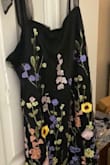 I saw this 3D floral design on a TV show and became obsessed trying to find one that looked nice on me for my niece's wedding. I had no luck until I found TWO on Lulus and ordered both. They were both absolutely gorgeous, and (thank you Lulus for always having consistent sizing) they fit PERFECTLY! I chose this longer style. It's extremely hard for me to look at myself in a mirror and like what I see. But dang! I looked really good! Compliments surrounded me that night, and I just said, "thank you", and meant it. The strangest thing? We didn't take pictures! But if I have to have my own party just to wear it again, I will, and I'll add pictures to prove it! Ha! Such a long review. I know. Buy it. It's stunning. - Stacey W.