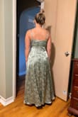 Loved the style and color of this dress for my best friend's rehearsal dinner. It was too long when I got it; I had to get around 5 inches taken off the bottom so I wasn't tripping over it. - Maddie S.