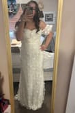This dress fits perfectly; the sleeves are a little itchy, but other than that, I loved it!! - Hannah S.