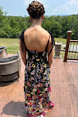 LOVED this dress, and had so many compliments!!
The embroidery is simply beautiful!! Well made and comfortable! I wore it for my son's outdoor wedding reception.
*Larger or moderately size busted women will likely need to go up a size!*
Fit well into size Small, but had to go with a Medium to accommodate my bust. - Margaret D.